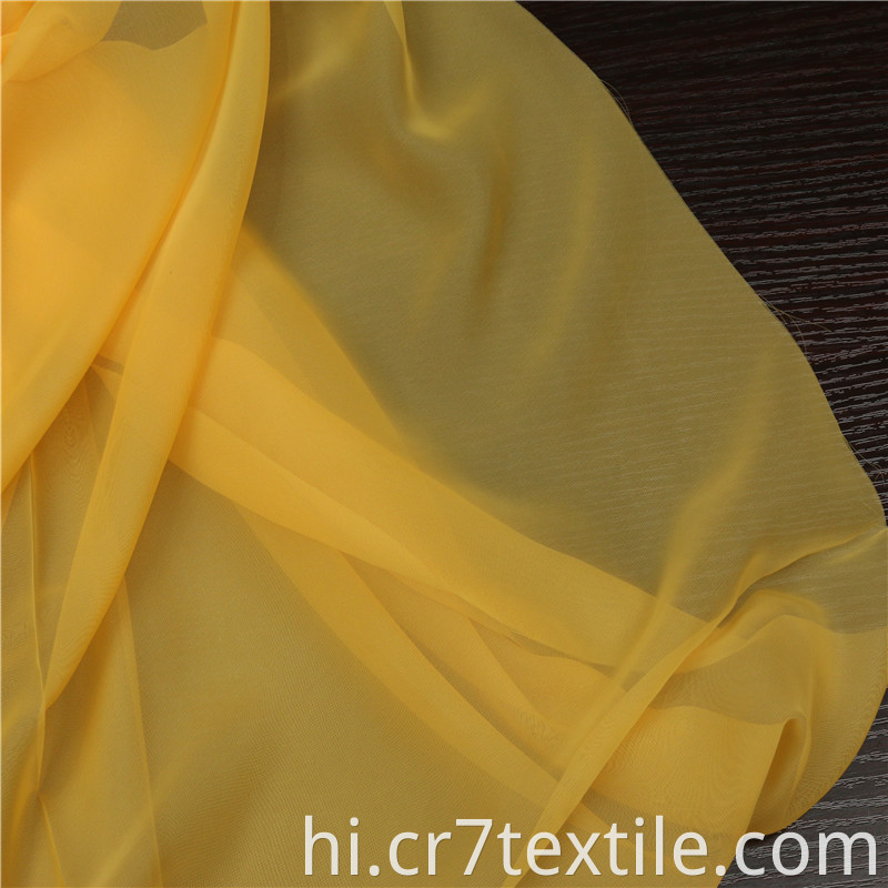 Dyed Yarn Chiffon Fabric